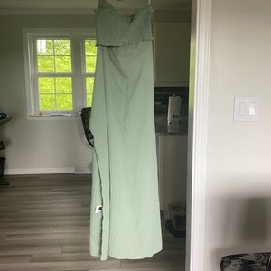 Medium strapless maxi dress